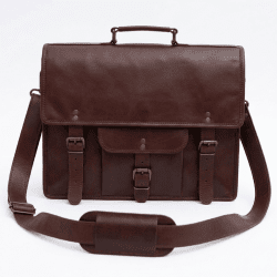 retro skinnveske kontor