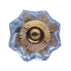 Byråknott glass klassisk guld