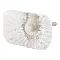 Byråknopp klart glas