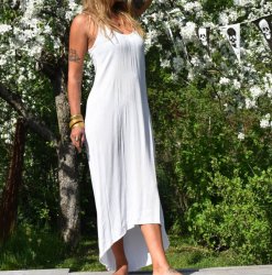 sommerkjole hvit