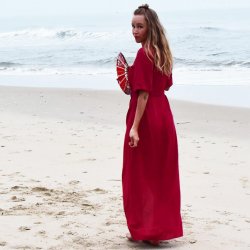 Sommarklänning omlott