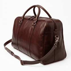 skinnduffel weekendveske