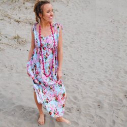 Sommerkjole blomstrete