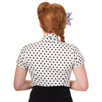 Vit Bolero 50-tal, Eva Polkadot