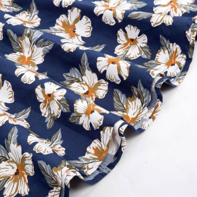 Retro 50-tals klänning, hibiskus