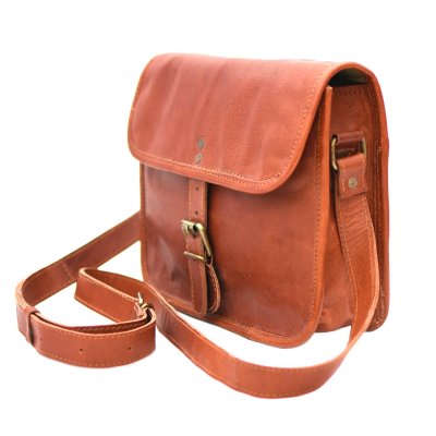 klassisk retro skinnveske unisex akselreim