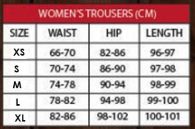 Storleksguide Banned Apparel