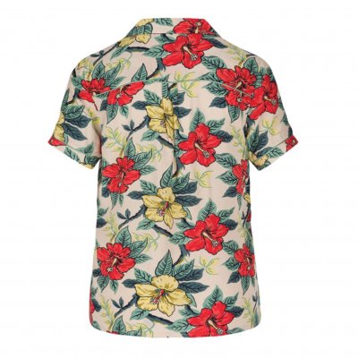 Blomstrete bluse