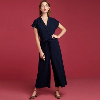 doris jumpsuit marinblå