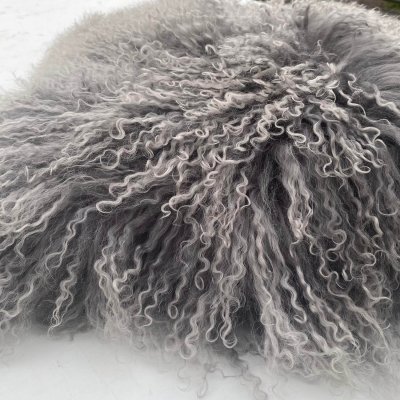 Kuddfodral fårskinn