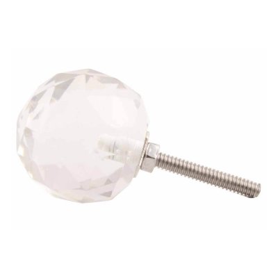 Elegant glasknopp i glass