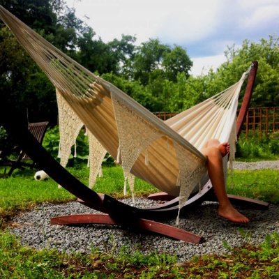 Hengekøye i økologisk bomull