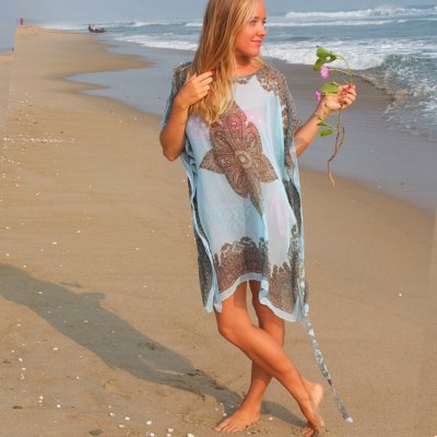 Sarong kaftan chiffong