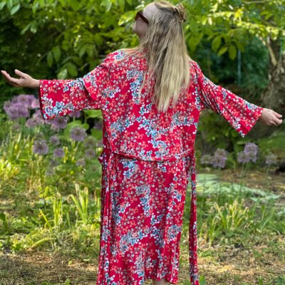 kimono floral