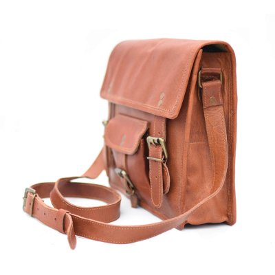 skinnveske klassisk akselreim