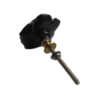 knopp köksinredning svart ros