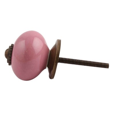 Knopp till skåplucka rosa