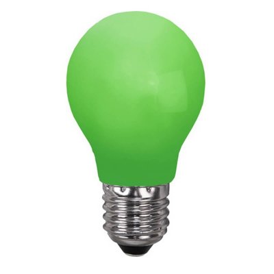 Glödlampa LED grön