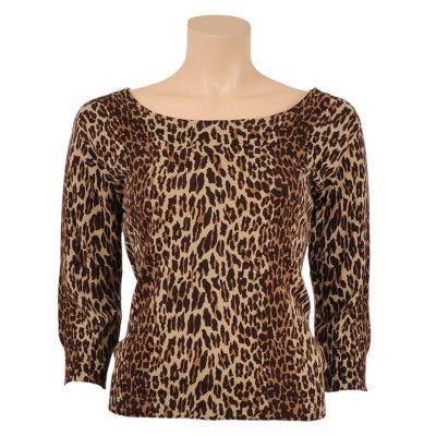 Leopard jumper