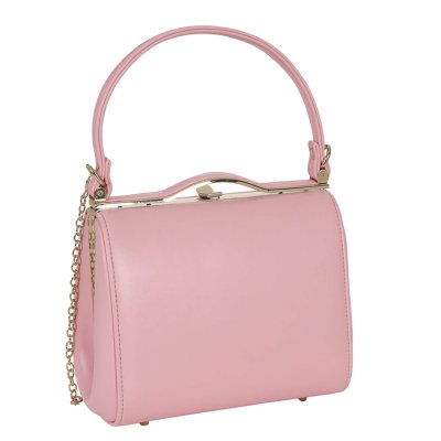 rosa handväska