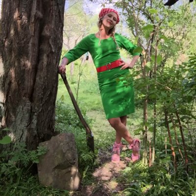 Retroklänning 50-tal Linnea Grön