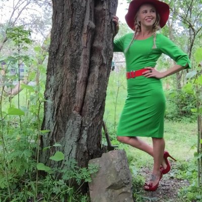 Retroklänning 50-tal Linnea Grön