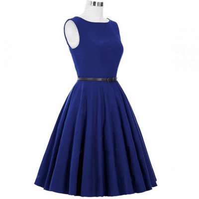 Swingklänning blå