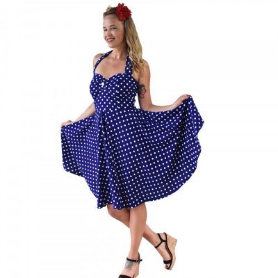 prickig 50-tals Klänning