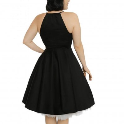 Svart klänning, retro