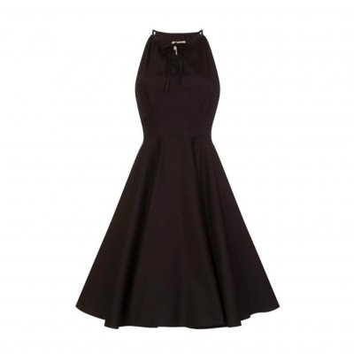 seingklänning svart