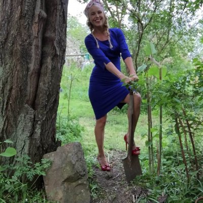 Linnea Blå Retroklänning 50-tal