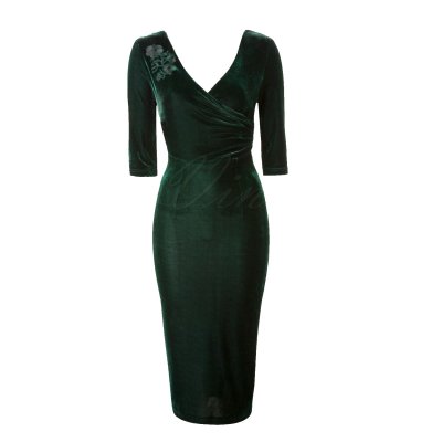 Retrokjole 50-tall Phyllis, Fløyel