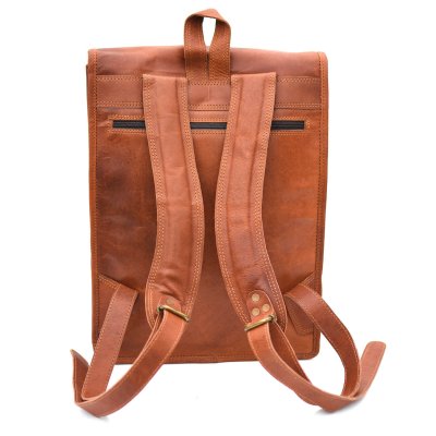 Skinnryggsekk retro vintagestil bakside