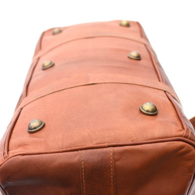 duffelveske ekte skinn