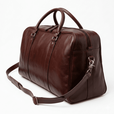 skinnduffel weekendveske