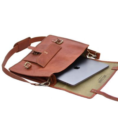 kontorveske ekte skinn