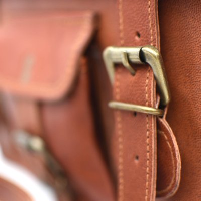 klassisk skinnveske unisex akselreim