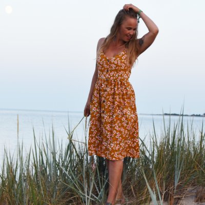 Lotta, Klänning Blommig