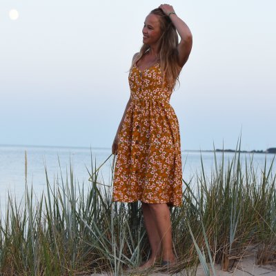 Lotta, Klänning Blommig