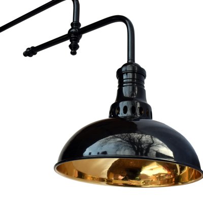 Retro Taklampa dubbla kupor