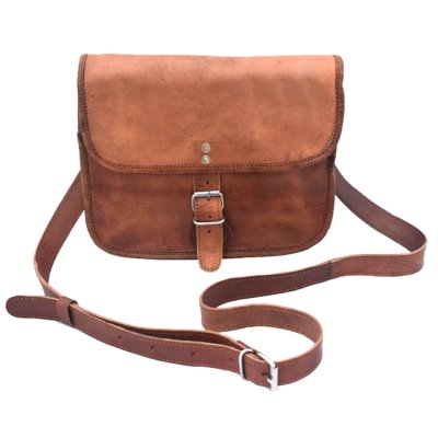 klassisk retro hipster skinnveske unisex akselreim